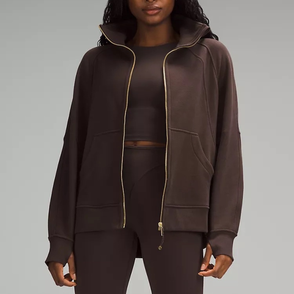 Lululemon Scuba Oversized Funnel-Neck Full Zip *Long